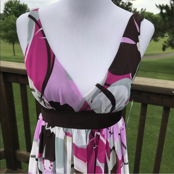 Trixxi Empire Dress Surplice Sleeveless Size 3 NEW - Picture 10 of 13